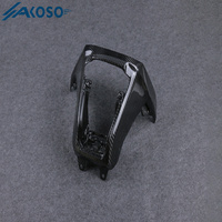 AKOSO 3K ensemble de couvercle de réservoir de carburant en fibre de carbone pour Honda XADV 750 2017 2018 2019