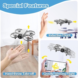 4DRC V53 Aerial Drone Obstacle Avoidance Stunt Roll 2.4G <strong>Remote</strong> <strong>Control</strong> 4-Axis Aircraft Indoor RC <strong>Toys</strong> with WiFi FPV 480P Camera - Product Image 4