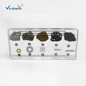 Geología, Piedras Naturales, Minerales Metálicos, Especímenes Incrustados para Educación e Investigación, Material <span class=keywords><strong>de</strong></span> Aleación Metálica - Product Image 1