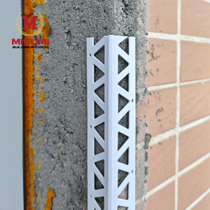 Protecteur <span class=keywords><strong>d</strong></span>'angle mâ<span class=keywords><strong>le</strong></span> à angle droit de type L pour carrelage en PVC 22 par 22 pour une utilisation à l'exportation - Product Image 1