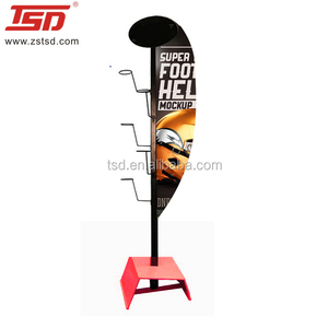 Cửa Hàng Pos Xe Máy Bóng Đá Mũ Bảo Hiểm Display Stands, An Toàn Mũ Bảo Hiểm Hiển Thị Rack - Product Image 6