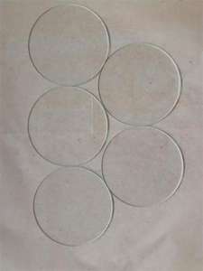 Vidrio Óptico de Precisión Circular de Borosilicato Industrial Personalizado, Pulido, de Alta Transmitancia de Luz, para Invernadero Solar - Product Image 3