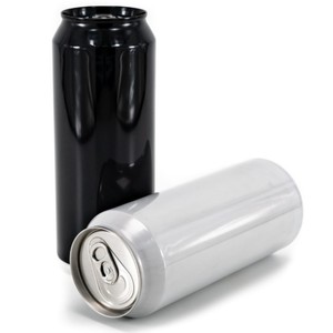 Disposable Beverage Bottle <b>Plastic</b> Ring Pull Aluminum Can Recyclable Custom Logo Printing - Product Image 2