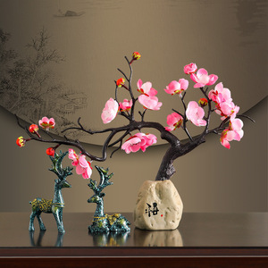 Figura de Ciervo de Resina Hecha a Mano, Adorno con Forma de Animal para Decoración del Hogar, Sala de Estar, Estudio, Regalo Artesanal - Product Image 1