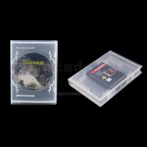 Пластиковый n64 SNES CD чехол для Sga PS/2/3/4 xbox Game Case Accessories прозрачный куб универсальный игровой бокс