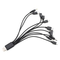 20cm ultifunctional 10 en 1 Uell harharharger able harire ord For amamsung Lony ONY óbile ell Hone ATA ables