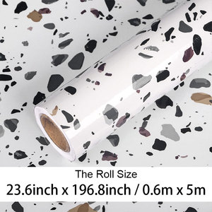 PVC 3D <span class=keywords><strong>terrazzo</strong></span> contact <span class=keywords><strong>papier</strong></span> peler et coller étanche maison <span class=keywords><strong>papier</strong></span> <span class=keywords><strong>peint</strong></span> décoratif auto-adhésif vinyle rouleau pour cuisine salle de bain - Product Image 3