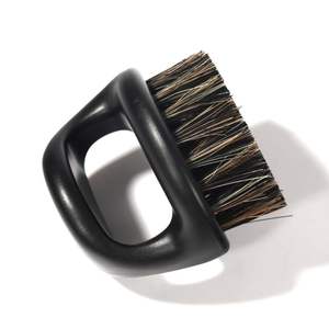 <span class=keywords><strong>Brosse</strong></span> à barbe en poils <span class=keywords><strong>de</strong></span> <span class=keywords><strong>sanglier</strong></span> naturels pour hommes - Nettoyant exfoliant pour le visage, kit <span class=keywords><strong>de</strong></span> toilettage pour la moustache avec manche en bois durable - Product Image 4