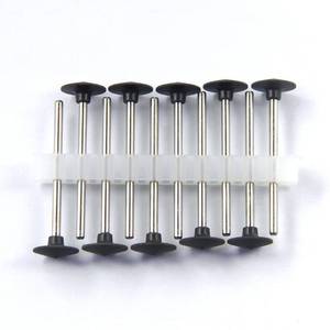 Ruote da laboratorio odontoiatriche da 10 pz/scatola in <span class=keywords><strong>silicone</strong></span> ruote in gomma, punte e frese per ceramiche lucidate - Product Image 3