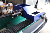 Máquina de Corte Láser de Perfiles de Aluminio JINDAJIN con Mandril Neumático de Alta Eficiencia para Perforación de Tubos Huecos y Corte en Bisel