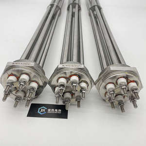 공장 가격 히터 관형 핀 240v 오일 물 관형 전기 저항 가열 요소 핀 관형 덕트 히터 - Product Image 4