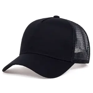 Il fornitore cinese fornisce un cappello da camionista personalizzato con cappello a rete vuoto a 5 pannelli per berretto Snapback per adulti con ricamo Patch da uomo