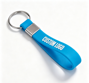 Porte-baume à lèvres en silicone 3D durable avec logo personnalisé, étui à rouge à lèvres, porte-clés, cadeaux promotionnels pour les boutiques de beauté et les entreprises - Product Image 3