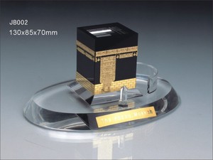 Musulman islamique en cristal cadeaux Mecque horloge tour Kabba modèle de construction pour décorer des cadeaux - Product Image 4