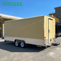 Wecare street food van cuisine mobile fast foodtruck ue hot dog food truck remorque usa standard