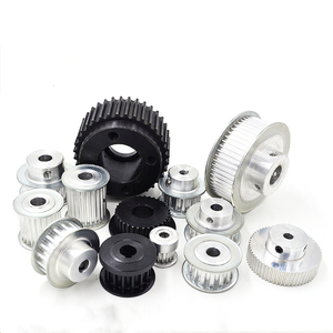 <span class=keywords><strong>Poulie</strong></span> de roue de distribution synchrone en alliage d'aluminium avec <span class=keywords><strong>courroie</strong></span> en caoutchouc polyuréthane 3M S5M 8M 14M T5 T10 MXL XXH S3M S8M OEM - Product Image 1