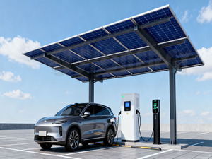 Fournisseur chinois de système solaire photovoltaïque pour carport hautement imperméable avec borne de recharge personnalisable - Product Image 3