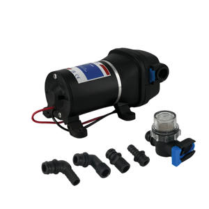 FL-101 peringkat tenaga surya 12V DC 12LPM 100PSI 15A pestisida baterai pertanian pompa Jet air diafragma tekanan tinggi untuk cuci mobil - Product Image 2