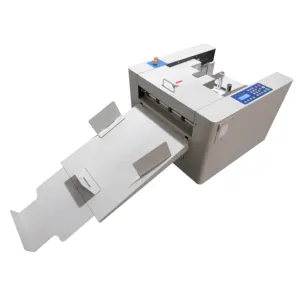 SG-370YZ Automatische Papierinvoerpapier Kreukmachine Boekomslag Flyers Perforeermachine Te Koop Lage Prijs