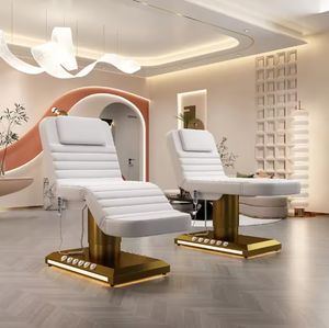 Camilla de Masaje Eléctrica Portátil Profesional para Salón de Belleza, Spa Facial, Tratamientos de Pestañas y Cuidado Capilar - Product Image 3