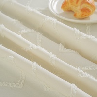 Nappe carrée simple scandinave tissée anti-chaleur anti-dérapante couverture de table basse pour la maison salon table isolante à la chaleur