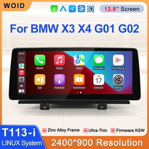STWEI Schermo Touch HD da 12,8'' 2400*900 per <span class=keywords><strong>BMW</strong></span> X3 G01 <span class=keywords><strong>X4</strong></span> G02 <span class=keywords><strong>2018</strong></span> - 2020 Sistema EVO, Autoradio con Lettore Video, Stereo Carplay - Product Image 2