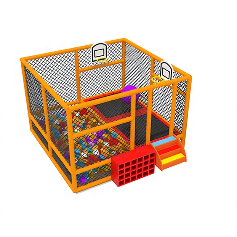 Multi Functional Trampoline Park with Basketball