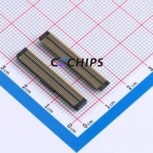 XDBM/F-0530-2*50PIN Board-to-Board & Backplane <b>Connector</b> SMD,P=0.5mm <b>Connector</b> 100P 0.5mm Vertical Mount 2 - Product Image 2