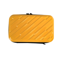 Sac bandoulière de 7 pouces de couleur bonbon, mini pochette de rangement rigide, sac de voyage pour cosmétiques, rouge à lèvres, maquillage