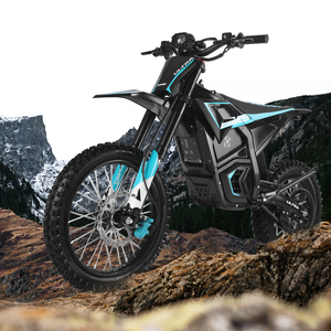 Moto tout-terrain Em5 Ultra Dirt Bike 72v 90km/h avec moteur sans balais haute vitesse pour la course sur route, version nouvelle couleur Em-5 Ultra Storm Ultra - Product Image 1