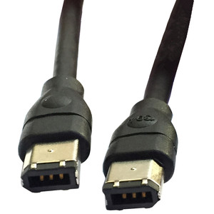 Cable negro IEEE 1394 <span class=keywords><strong>Firewire</strong></span> 400 a <span class=keywords><strong>Firewire</strong></span> 400, 6 pines/6 pines macho/macho-6FT/ 10FT/15FT - Product Image 6