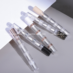CAIYA Cute PETG Makeup Sample Trial Pack Tubes de brillant à lèvres Stack up Lip Tint Bottles 1ML Pen Shape Multi Layer Mini Lipgloss Tubes - Product Image 2