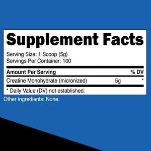 Creatina Monohidratada Premium em Pó Puro Micronizado Pré-Treino Pós-Treino Nutrição Esportiva Energia Fitness Músculo - Product Image 4