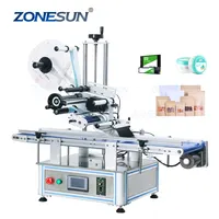 ZONESUN - Automatic Labeling Sticking Machine for Stand Up Pouches