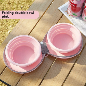 Nuovo Design Ciotola da Viaggio Personalizzata per Animali Domestici, Ciotola Pieghevole per Acqua per Cani - Product Image 6