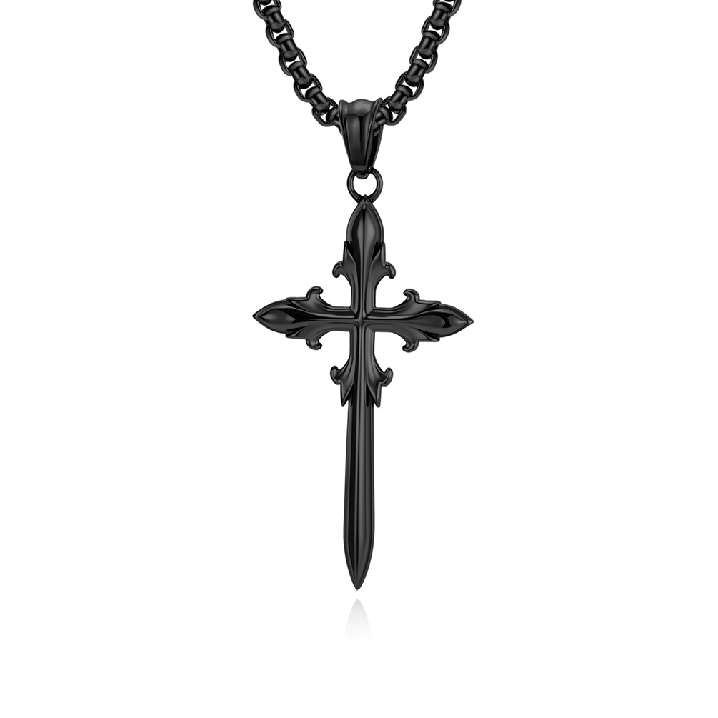 Cadena negra PL001 3*60cm