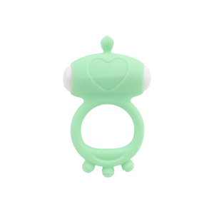 Anillo de silicona para pene, vibración única, retraso, eyaculación <span class=keywords><strong>precoz</strong></span>, juguete sexual, anillo para pene - Product Image 3