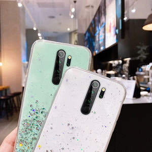 เคสโทรศัพท์ซิลิโคนมีสายคล้องกลิตเตอร์วิบวับบางเฉียบ,ที่ปิดเชือกมีสายคล้องคอหรูหราสำหรับ Xiaomi Redmi Note 9 8 <span class=keywords><strong>Mi</strong></span> <span class=keywords><strong>11</strong></span> 10 9 T <span class=keywords><strong>Lite</strong></span> Pro - Product Image 3