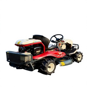 Tondeuse autoportée industrielle OREC RABBIT RM982F à télécommande, moteur 2 temps 125cc, bac de ramassage 100L, tracteur de pelouse - Product Image 1