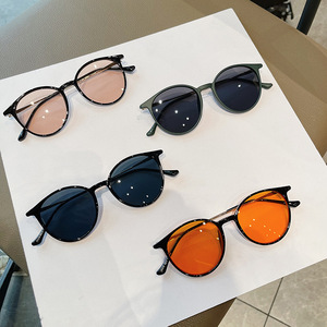Lunettes de soleil ovales rétro Qianai, verres PC UV400, unisexe, mode, protection solaire pour la conduite, type 3, K5-9328 - Product Image 3