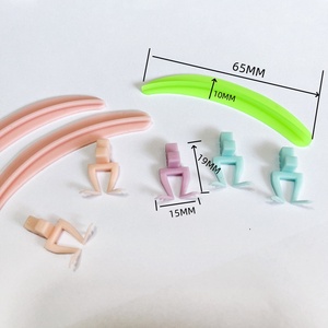 Nuevas extensiones de pestañas, separador de pestañas reutilizable con corredores, kit separador de pestañas, separador de pestañas de silicona para principiantes - Product Image 4