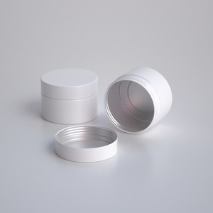 Tarro de crema de aluminio colorido de 50ml 1.5oz con tapa de rosca, envase de hojalata para almacenamiento de té, chicle, pan y gelatina - Product Image 3