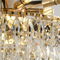 Usine de lustres sur mesure, lustres en cristal pour hôtels, usine de lustres personnalisés, luminaires pour la maison, lustres de plafond