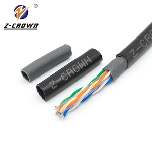 Câble Ethernet souterrain blindé UTP 28 AWG CCA pour extérieur, Cat6 <span class=keywords><strong>20m</strong></span>, câbles multipaires Cat5e - Product Image 4