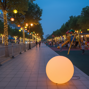 Lampes LED Lumineuses Flottantes pour <span class=keywords><strong>Piscine</strong></span> et Jardin, Décoration Extérieure en Plastique avec Luminosité Réglable 6000K Lumière du Jour - Product Image 1