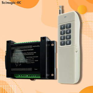 433MHZ AC 85V-220V 8CH RF Wireless <strong>Remote</strong> <strong>Control</strong> Switch <strong>Remote</strong> <strong>Control</strong> <strong>System</strong> Receiver Industrial Transmitter 8CH Relay - Product Image 5
