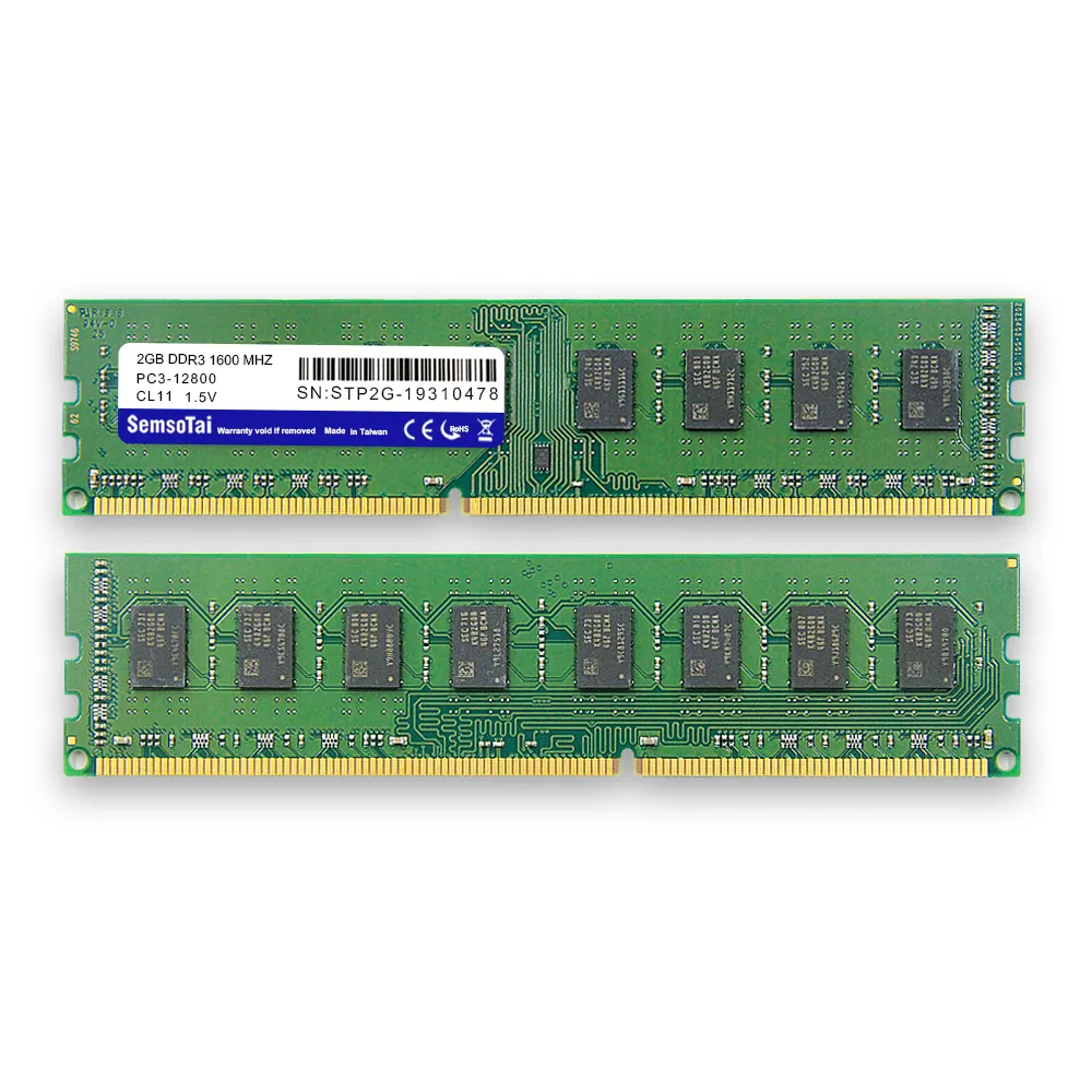 Lage Prijs Computer Geheugen DDR3 2Gb 1333/1600Mhz Desktop Ram Geheugen 100% Getest