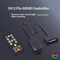 Kabel Adaptor Power Supply Antarmuka SATA 5V3Pin Teucer LC-S50, Kipas Pendingin Komputer RGB, Jaket PVC, Pelindung Foil, Fitur Lainnya