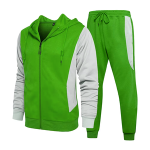 Wholesale Long Sleeve Cardigan Hooded Sportswear Tracksuits <b>for</b> <b>Men</b> Two piece Set Sports Sweatsuit Sets Unisex Customized logo - Product Image 5
