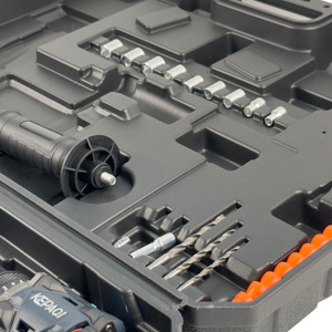Jeu d'outils à batterie 600n.m Clé à chocs 20V perceuse sans fil Angle <span class=keywords><strong>Gringer</strong></span> 125mm - Product Image 2